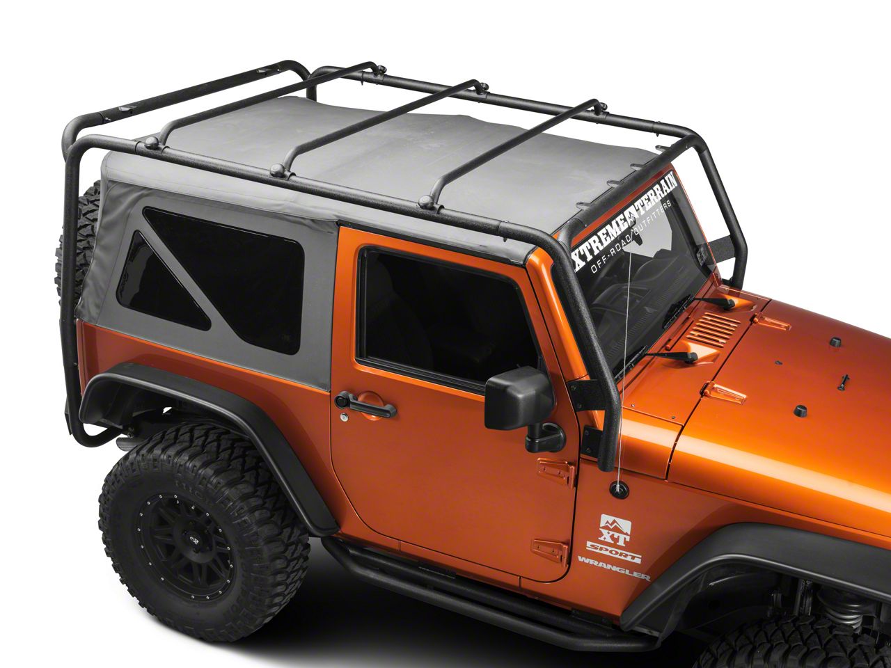 RedRock Jeep Wrangler Hitch; Textured Black J123326 (07-24 Jeep Wrangler JK  & JL) - Free Shipping