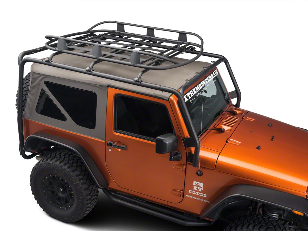 Barricade Roof Rack Basket Textured Black Universal Some Adaptation May Be Required