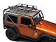 Barricade Roof Rack Basket; Textured Black (Universal; Some Adaptation May Be Required)