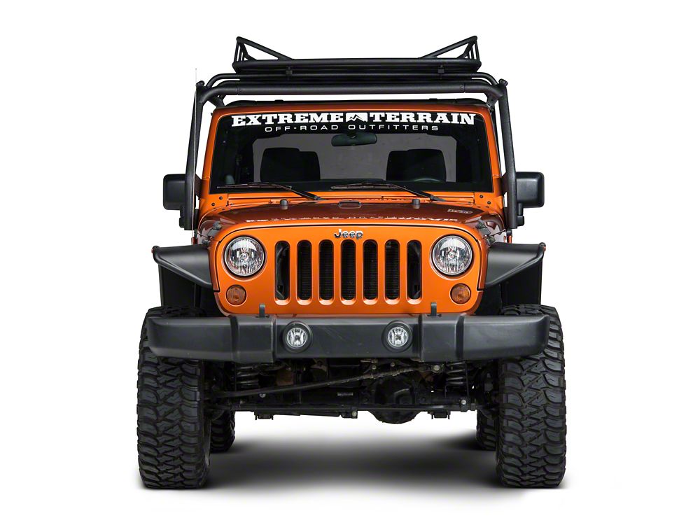 Barricade Roof Rack Basket; Textured Black (07-23 Jeep Wrangler JK & JL) –  Barricade Offroad