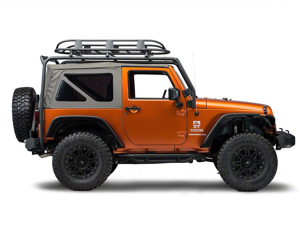 Jeep wrangler surfboard rack