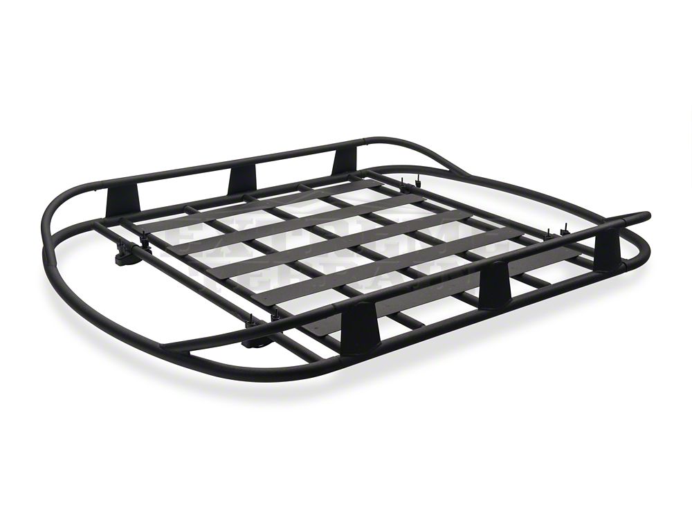 Barricade Roof Rack Basket; Textured Black (07-23 Jeep Wrangler JK & JL) –  Barricade Offroad