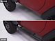 RedRock 3-Inch Round Curved Side Step Bars; Textured Black (07-18 Jeep Wrangler JK 2-Door)