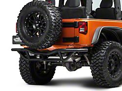 RedRock 4x4 Rock Crawler Rear Bumper; Textured Black (07-18 Jeep Wrangler JK)