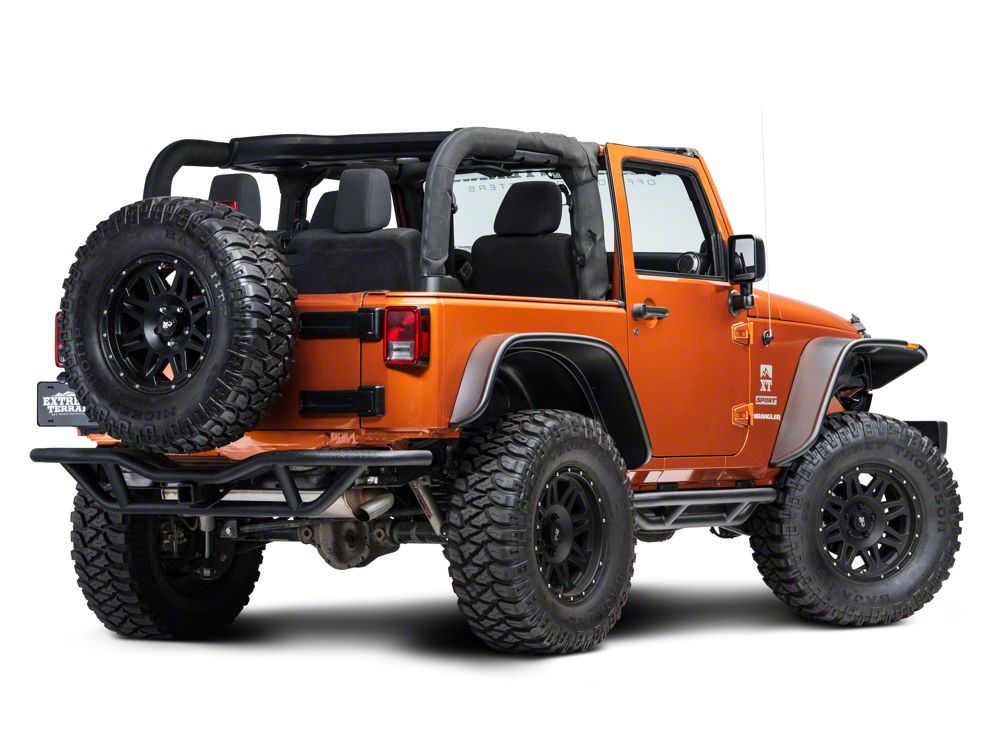 JEEP★UNISEX_Fleck Willis Cap_2色 Iron Cross Automotive Jeep Wrangler Fender Flares; Black