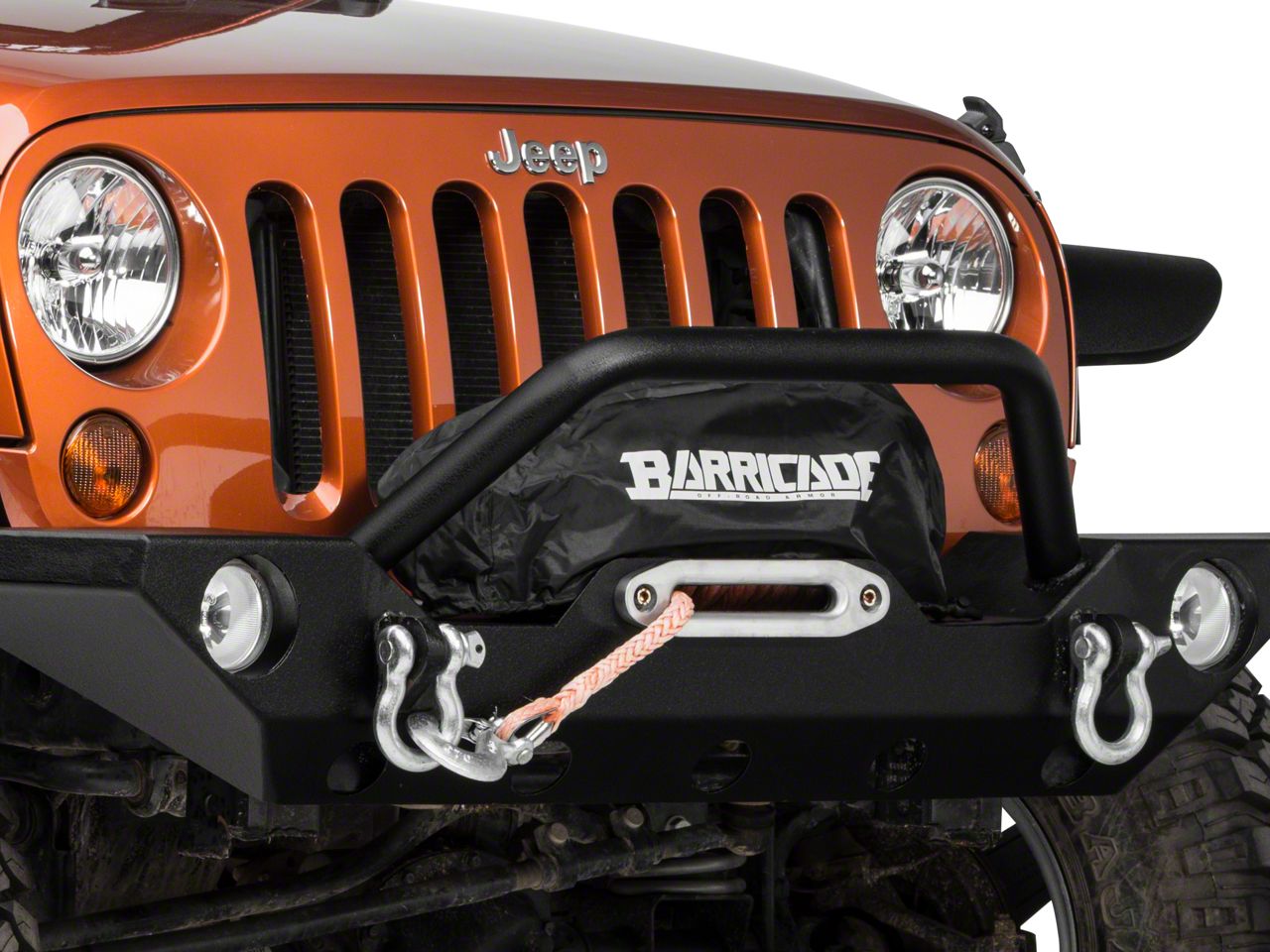 Barricade Jeep Wrangler Winch Cover J100203