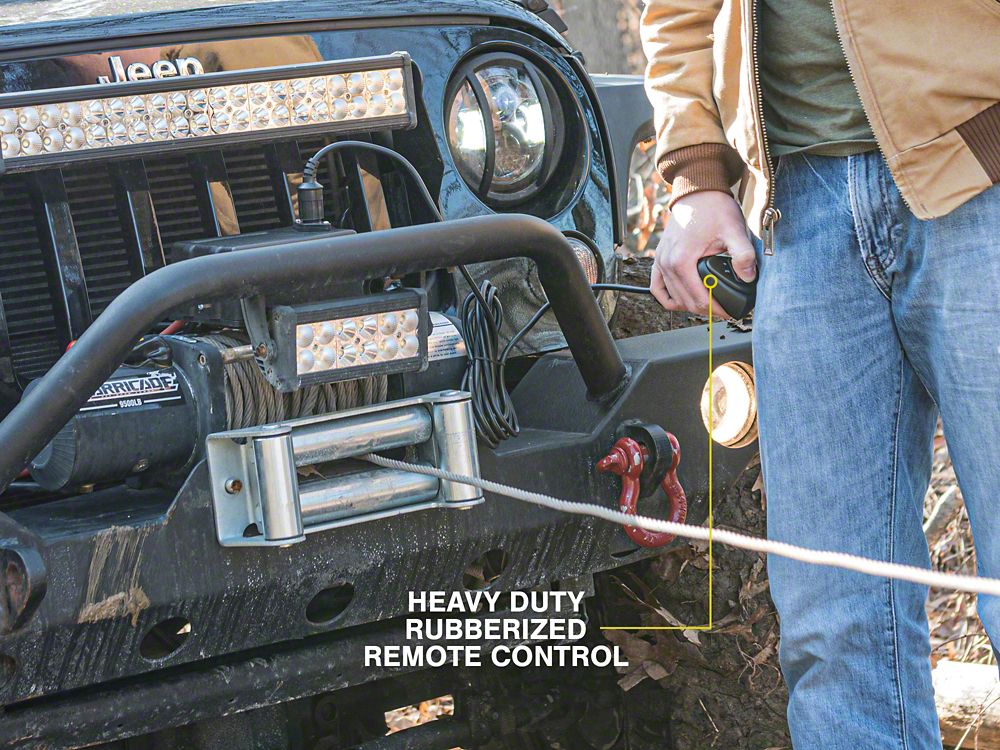 Barricade 9,500 lb. Winch (Universal; Some Adaptation May Be Required