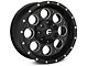 Fuel Wheels Revolver Matte Black Milled Wheel; 18x9 (18-24 Jeep Wrangler JL)