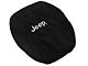 Console Cover with Jeep Logo; Black (11-18 Jeep Wrangler JK)
