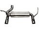 RedRock Dual Outlet Axle-Back Exhaust with Polished Tips (07-18 Jeep Wrangler JK)