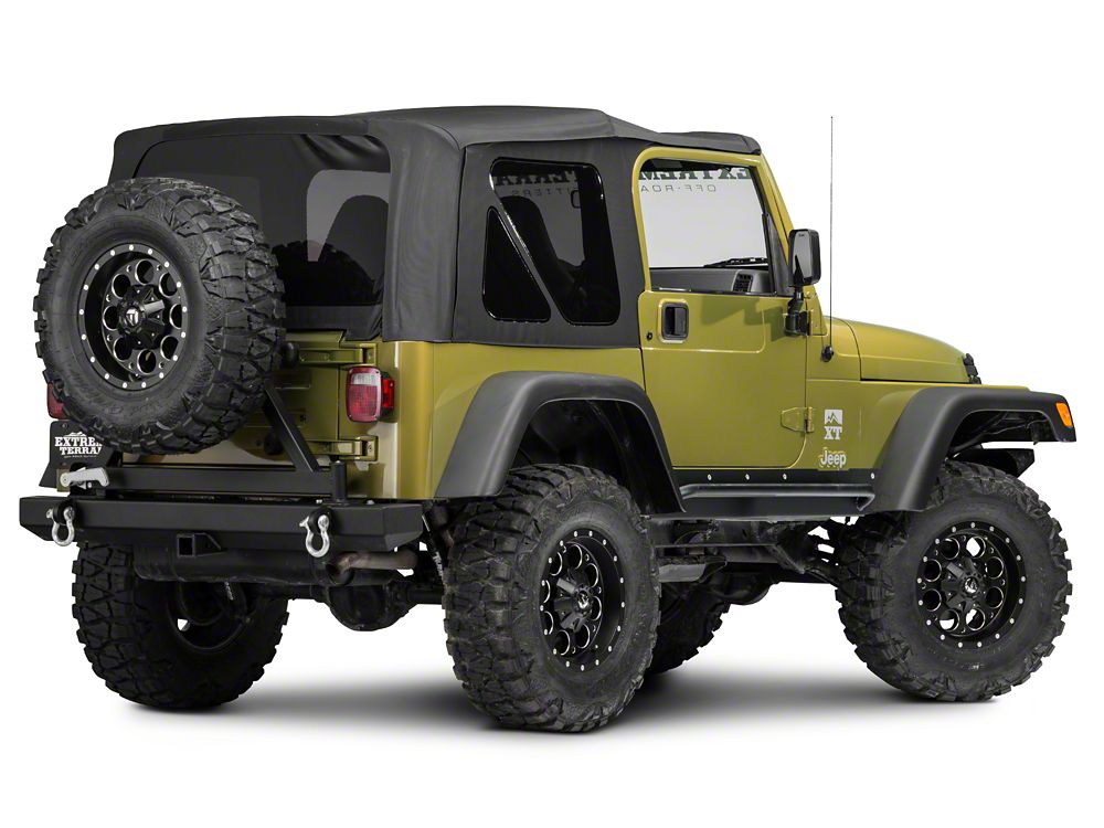 Barricade Rocker Guards with Steps (97-06 Jeep Wrangler TJ, Excluding  Unlimited) – Barricade Offroad