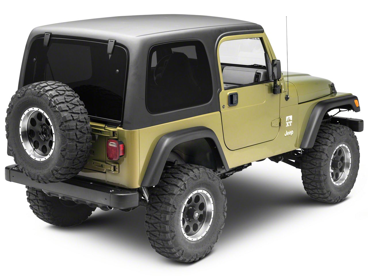 Jeep Wrangler One-Piece Hard Top for Full Doors (97-06 Jeep Wrangler TJ,  Excluding Unlimited)