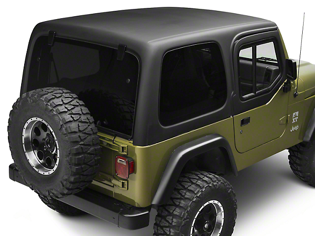 One-Piece Hard Top for Half Doors (97-06 Jeep Wrangler TJ, Excluding Unlimited)