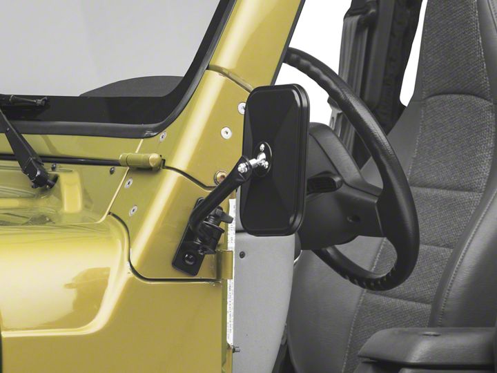 How to Install Rugged Ridge Quick Release Black Rectangular Mirror