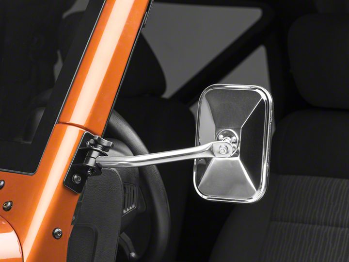 How to Install Rugged Ridge Quick Release Rectangular Mirrorson on your