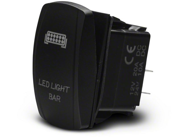 Lifetime LED Light Bar Switch (Universal; Some Adaptation May Be Required)