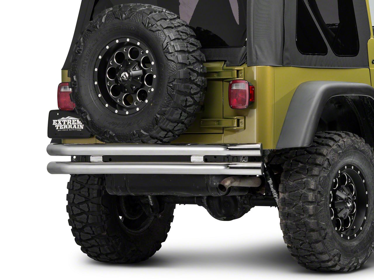 chrome tube bumpers for jeep wrangler