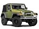 Barricade Double Tubular Front Bumper with Classic Over-Rider Hoop; Polished (76-06 Jeep CJ, Wrangler YJ & TJ)