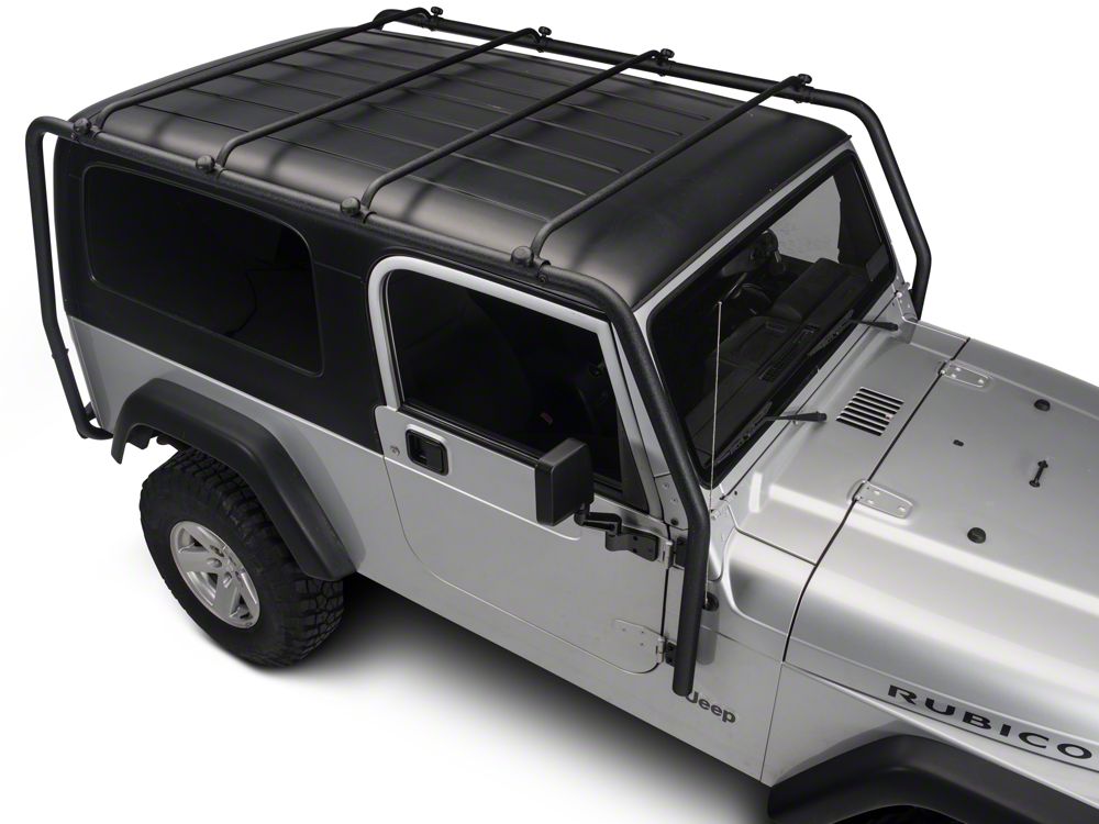 Barricade Roof Rack; Textured Black (04-06 Jeep Wrangler TJ Unlimited) –  Barricade Offroad