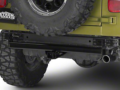 RedRock Jeep Wrangler Hitch; Gloss Black J100569 (87-06 Jeep Wrangler YJ &  TJ) - Free Shipping