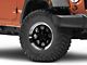 Mammoth 8 Aluminum Black Wheel; 16x8 (07-18 Jeep Wrangler JK)