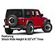 Mammoth 8 Aluminum Black Wheel; 17x9 (18-24 Jeep Wrangler JL)