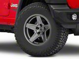 Mammoth Boulder Charcoal Wheel; 17x9; -6mm Offset (18-26 Jeep Wrangler JL)