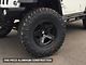 Mammoth Boulder Matte Black Wheel; 17x9 (99-04 Jeep Grand Cherokee WJ)