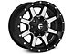 Fuel Wheels Maverick Matte Black Machined Wheel; 17x9 (07-18 Jeep Wrangler JK)