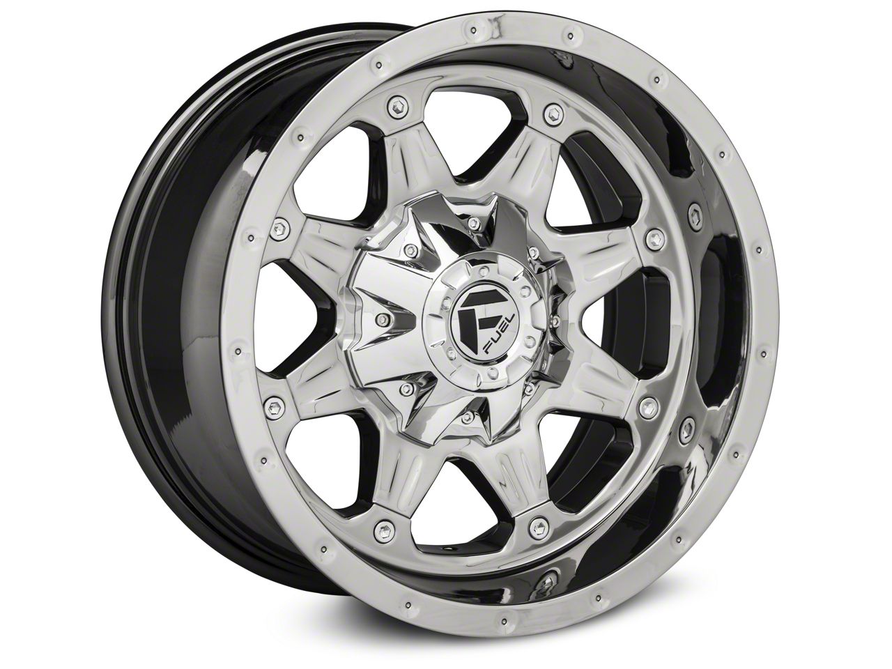 Fuel Wheels Jeep Wrangler Boost Chrome Wheel 17x9 D53317902645 (0718 Jeep Wrangler JK; 2018