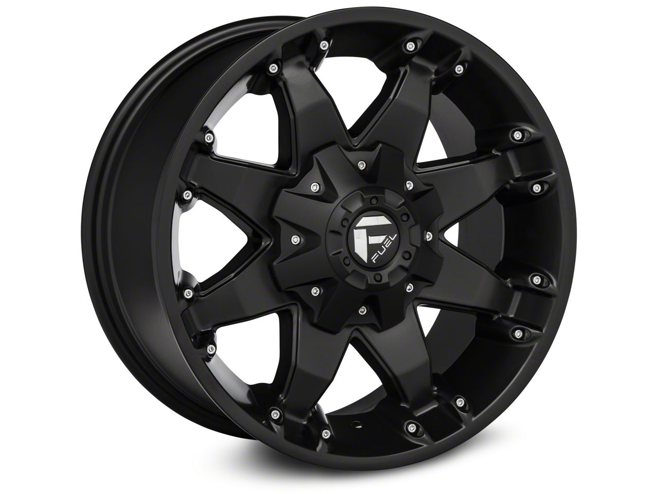 Fuel Wheels Jeep Wrangler Octane Matte Black Wheel 17x8.5 D5097852645