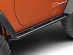 Barricade Enhanced Rubi Rails; Textured Black (07-18 Jeep Wrangler JK 2-Door)