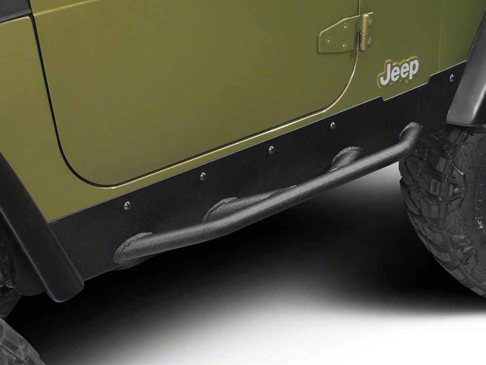 Barricade Extreme HD Rock Sliders; Textured Black (97-06