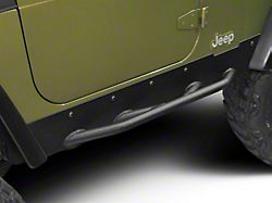 Barricade Extreme HD Rock Sliders; Textured Black (97-06 Jeep Wrangler TJ, Excluding Unlimited)