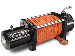 Barricade 12,000 lb. Winch with Synthetic Rope (Universal; Some Adaptation May Be Required)