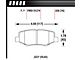 Hawk Performance HPS Brake Pads; Rear Pair (07-18 Jeep Wrangler JK)