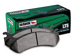 Hawk Performance LTS Brake Pads; Front Pair (90-06 Jeep Wrangler YJ & TJ)