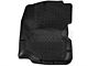 Classic Front Floor Liners; Black (87-95 Jeep Wrangler YJ)