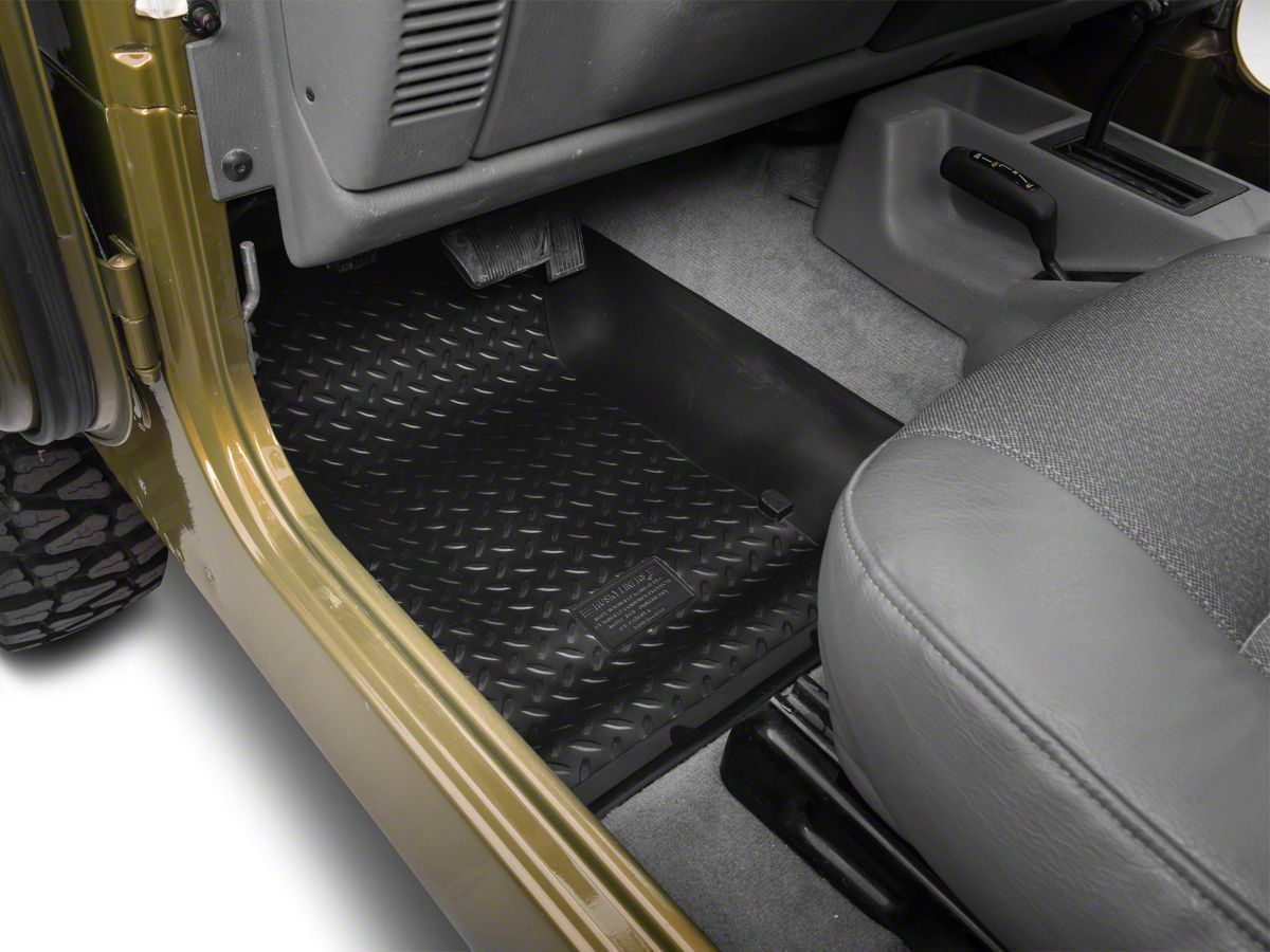 Husky Liners Jeep Wrangler Classic Front Floor Liners; Black 31731 (97-06 Jeep  Wrangler TJ) - Free Shipping
