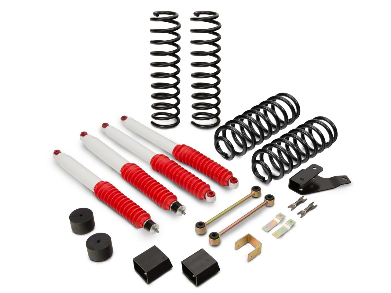 Mammoth Wrangler 3.5 in. Extreme Duty Lift Kit w/ Shocks J100854 (0718