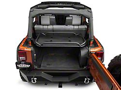 Rear Fold-Up Interior Storage Rack (07-18 Jeep Wrangler JK 4-Door)