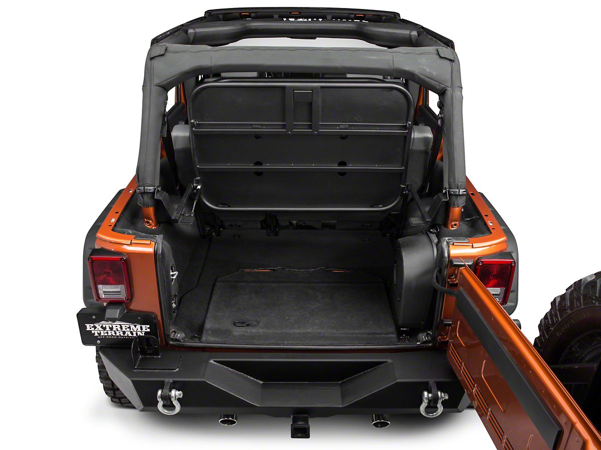 Rampage Wrangler Rear Sport Rack 86623 07 18 Jeep Wrangler Jk 4