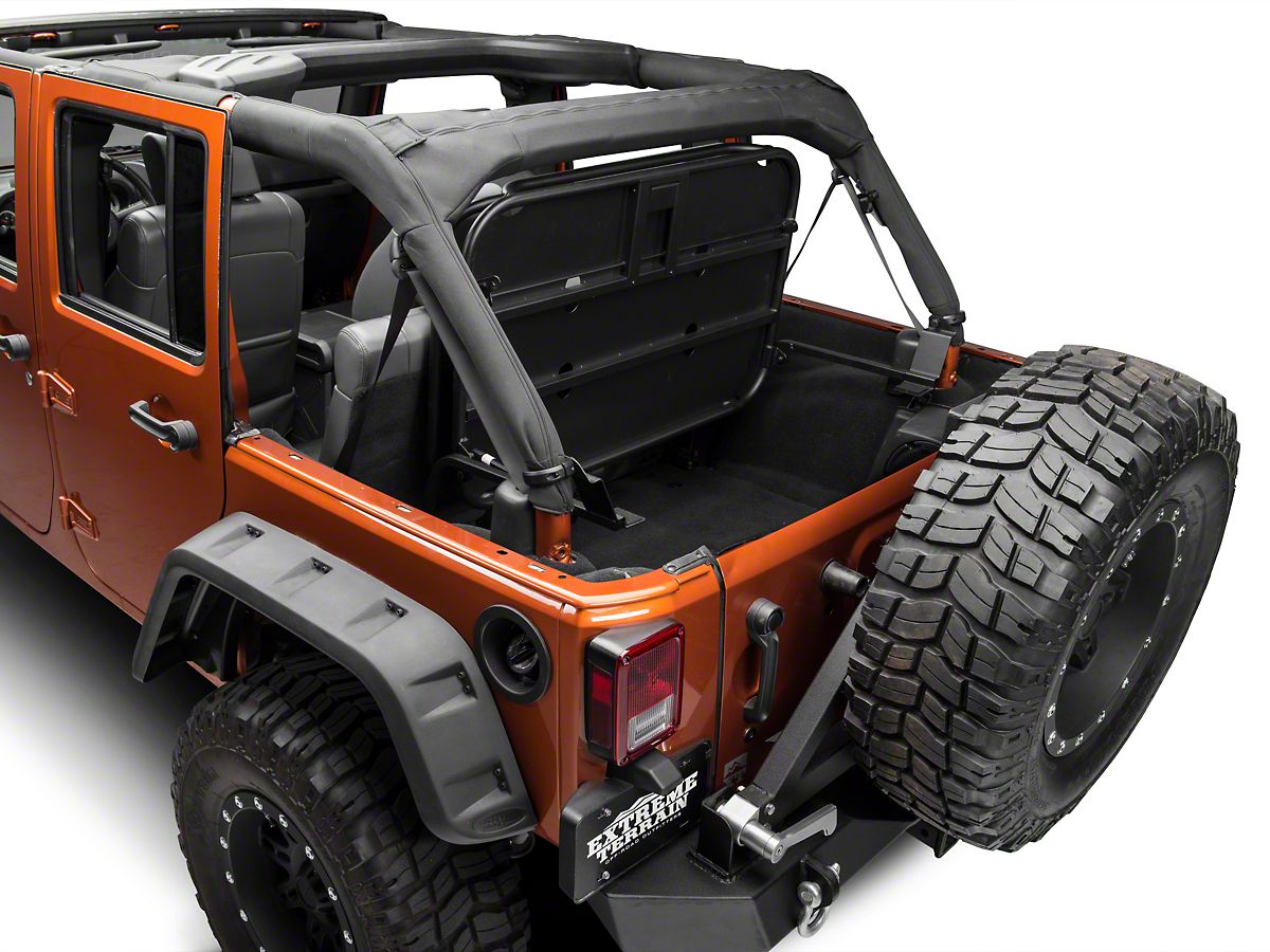Rampage Wrangler Rear Sport Rack 86623 07 18 Jeep Wrangler Jk 4