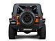 SEC10 Rear Corner Body Shield Decal; Gloss Black (07-18 Jeep Wrangler JK)