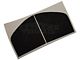 SEC10 Outer Cowl Body Shield Decal; Gloss Black (97-06 Jeep Wrangler TJ)