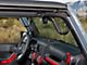 GraBars Genuine Solid Steel Front and Rear Grab Handles; Black Grips (07-18 Jeep Wrangler JK 4-Door)