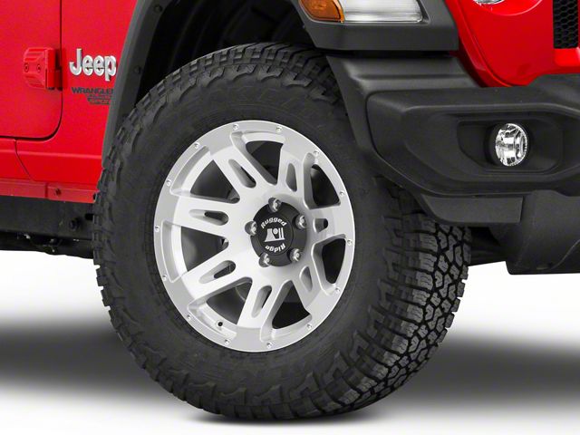 Rugged Ridge XHD Silver Wheel; 18X9 (18-24 Jeep Wrangler JL)
