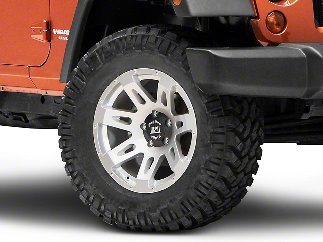 Rugged Ridge XHD Silver Wheel; 18X9 (07-18 Jeep Wrangler JK)