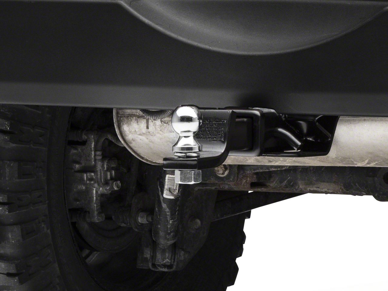 Jeep Wrangler JK Rugged Ridge Hitch Kit, 2-Inch Ball | 11580.54