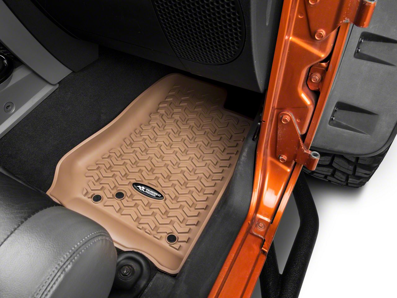 Rugged Ridge Wrangler AllTerrain Floor Liners Tan 13920.03 (1418